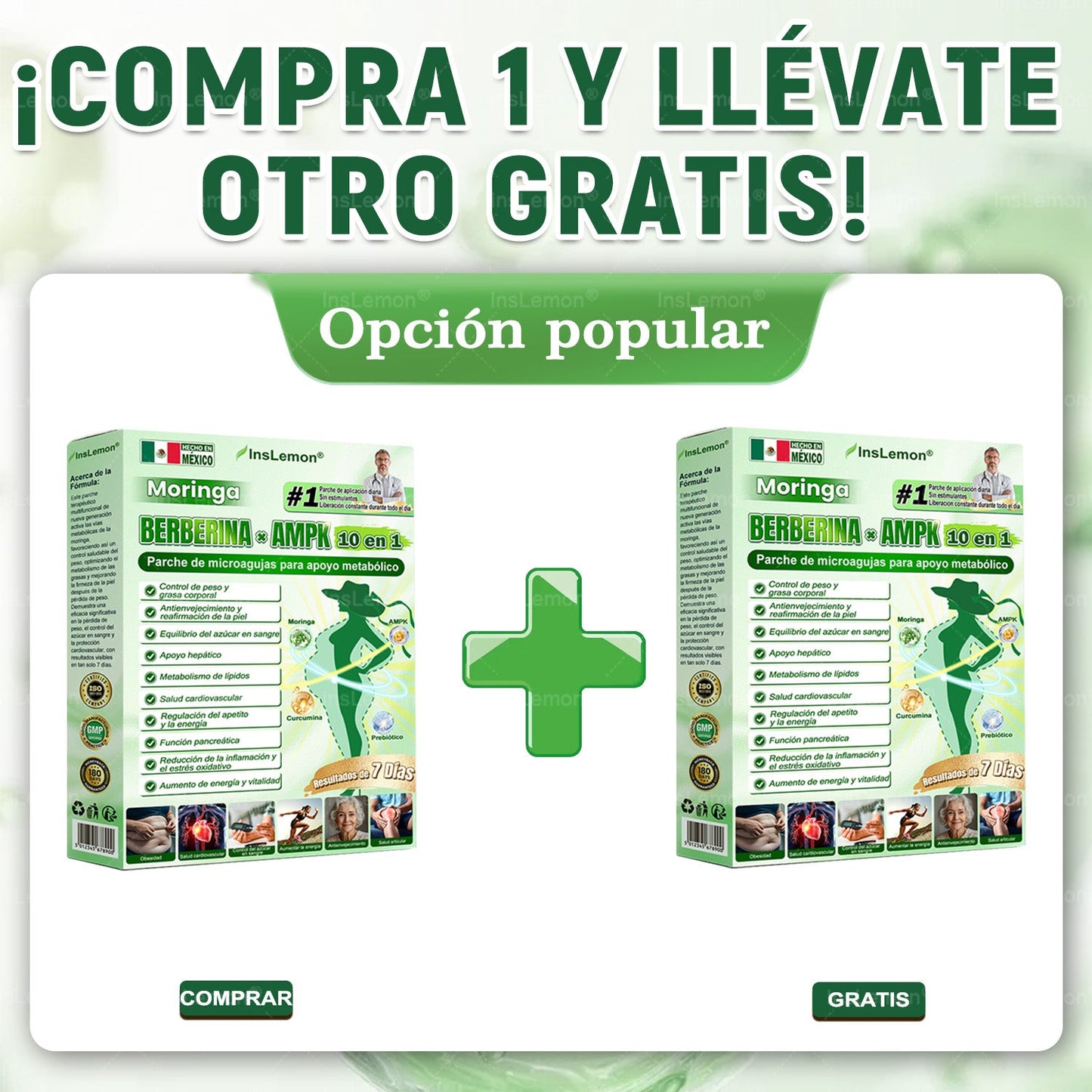 𝐈𝐧𝐬𝐋𝐞𝐦𝐨𝐧® 𝗠𝗼ringa × 𝗕𝗲𝗿𝗯𝗲𝗿𝗶𝗻𝗮 × 𝗔𝗠𝗣𝗞 Parche de Microagujas Nano | Soporte Metabólico 10 en 1🇲🇽(𝐒𝐨𝐥𝐨 𝐮𝐧𝐚 𝐯𝐞𝐳 𝐚𝐥 𝐝í𝐚, 𝐜𝐚𝐦𝐛𝐢𝐨𝐬 𝐯𝐢𝐬𝐢𝐛𝐥𝐞𝐬 𝐞𝐧 𝟕 𝐝í𝐚𝐬） ✅ 𝐏𝐚𝐫𝐚 𝐨𝐛𝐞𝐬𝐢𝐝𝐚𝐝, 🅟🅘🅔🅛 🅕🅛🅐́🅒🅘🅓🅐, 𝐝𝐢𝐚𝐛𝐞𝐭𝐞𝐬, 𝐚𝐩𝐧𝐞𝐚 𝐝𝐞𝐥 𝐬𝐮𝐞ñ𝐨, 𝐩𝐫𝐨𝐛𝐥𝐞𝐦𝐚𝐬 𝐚𝐫𝐭𝐢𝐜𝐮𝐥𝐚𝐫𝐞𝐬 𝐲 𝐦á𝐬🔥🔥🔥