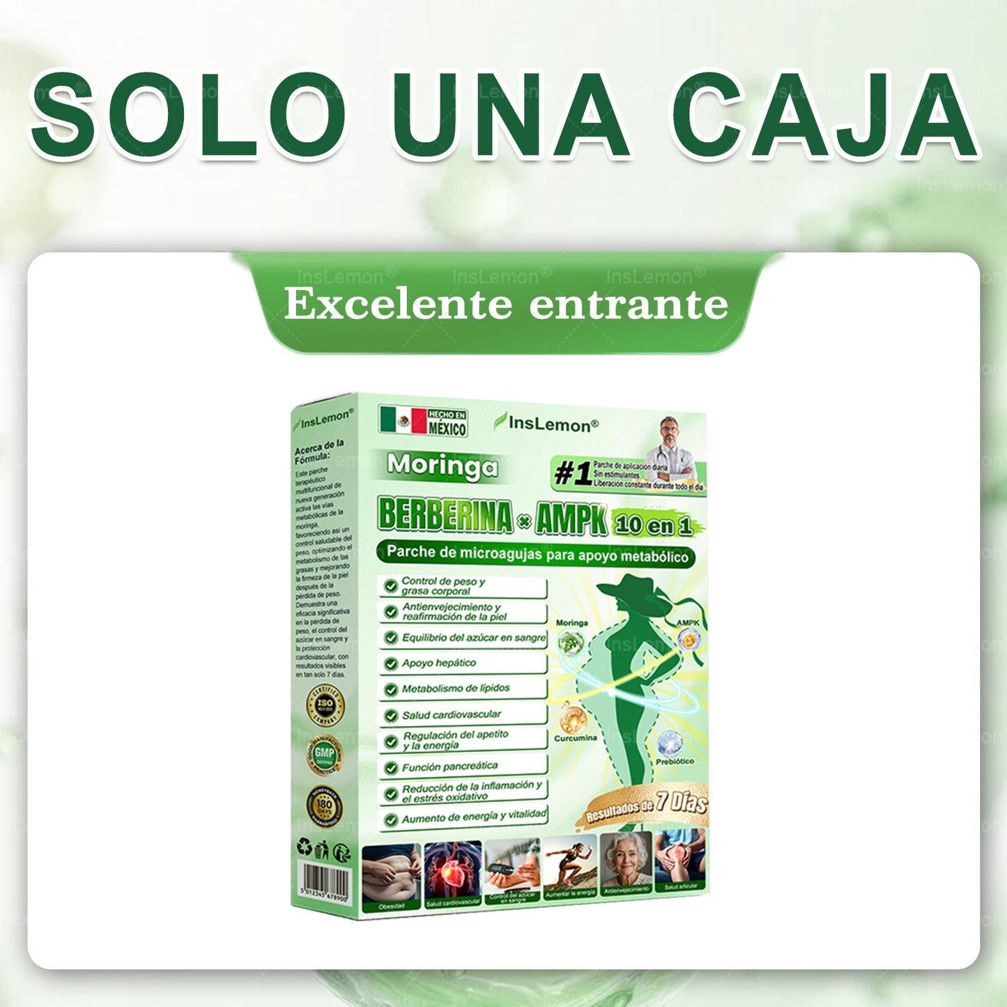 𝐈𝐧𝐬𝐋𝐞𝐦𝐨𝐧® 𝗠𝗼ringa × 𝗕𝗲𝗿𝗯𝗲𝗿𝗶𝗻𝗮 × 𝗔𝗠𝗣𝗞 Parche de Microagujas Nano | Soporte Metabólico 10 en 1🇲🇽(𝐒𝐨𝐥𝐨 𝐮𝐧𝐚 𝐯𝐞𝐳 𝐚𝐥 𝐝í𝐚, 𝐜𝐚𝐦𝐛𝐢𝐨𝐬 𝐯𝐢𝐬𝐢𝐛𝐥𝐞𝐬 𝐞𝐧 𝟕 𝐝í𝐚𝐬） ✅ 𝐏𝐚𝐫𝐚 𝐨𝐛𝐞𝐬𝐢𝐝𝐚𝐝, 🅟🅘🅔🅛 🅕🅛🅐́🅒🅘🅓🅐, 𝐝𝐢𝐚𝐛𝐞𝐭𝐞𝐬, 𝐚𝐩𝐧𝐞𝐚 𝐝𝐞𝐥 𝐬𝐮𝐞ñ𝐨, 𝐩𝐫𝐨𝐛𝐥𝐞𝐦𝐚𝐬 𝐚𝐫𝐭𝐢𝐜𝐮𝐥𝐚𝐫𝐞𝐬 𝐲 𝐦á𝐬🔥🔥🔥