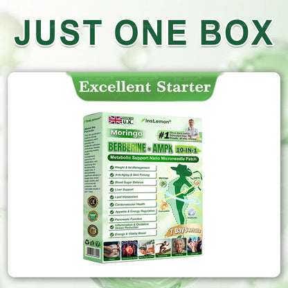 𝐈𝐧𝐬𝐋𝐞𝐦𝐨𝐧® 𝗠𝗼𝗿𝗶𝗻𝗴𝗮 × 𝗕𝗲𝗿𝗯𝗲𝗿𝗶𝗻𝗲 × 𝗔𝗠𝗣𝗞 𝟭𝟬-𝗶𝗻-𝟭 𝗠𝗲𝘁𝗮𝗯𝗼𝗹𝗶𝗰 𝗦𝘂𝗽𝗽𝗼𝗿𝘁 𝗡𝗮𝗻𝗼 𝗠𝗶𝗰𝗿𝗼𝗻𝗲𝗲𝗱𝗹𝗲 𝗣𝗮𝘁𝗰𝗵🇬🇧(𝐉𝐮𝐬𝐭 𝐨𝐧𝐜𝐞 𝐚 𝐝𝐚𝐲, 𝐯𝐢𝐬𝐢𝐛𝐥𝐞 𝐜𝐡𝐚𝐧𝐠𝐞𝐬 𝐢𝐧 𝟕 𝐝𝐚𝐲𝐬） ✅ 𝐅𝐨𝐫 𝐨𝐛𝐞𝐬𝐢𝐭𝐲, 🅛🅞🅞🅢🅔 🅢🅚🅘🅝, 𝐝𝐢𝐚𝐛𝐞𝐭𝐞𝐬, 𝐬𝐥𝐞𝐞𝐩 𝐚𝐩𝐧𝐞𝐚, 𝐣𝐨𝐢𝐧𝐭 𝐢𝐬𝐬𝐮𝐞𝐬, 𝐚𝐧𝐝 𝐦𝐨𝐫𝐞⭐⭐